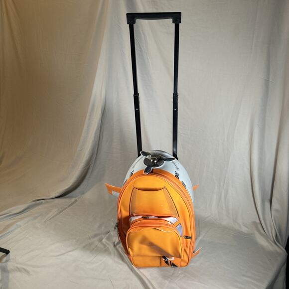 Disney Planes "Dusty" Orange Rolling Children's Suitcase Luggage EUC - Picture 8 of 16